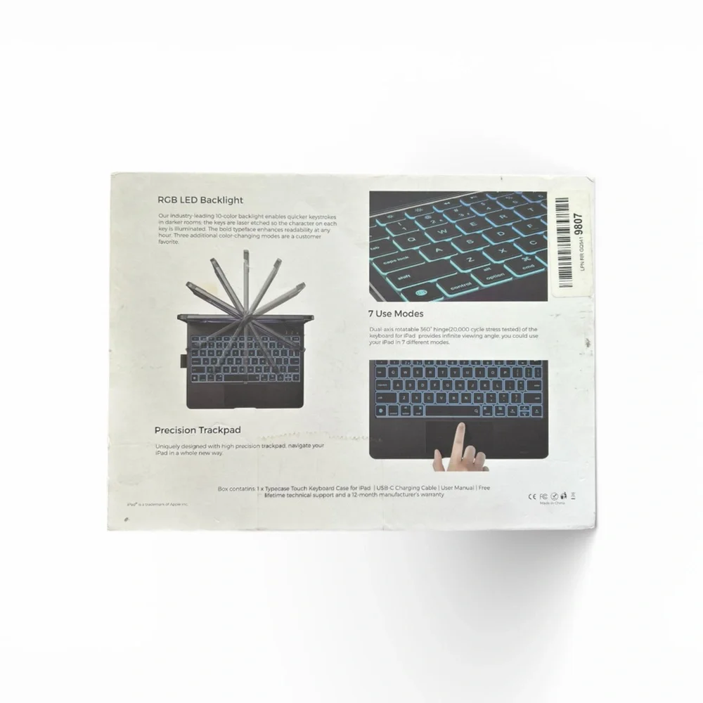 Typecase Wireless Keyboard Case - Black - Picture 2 of 2